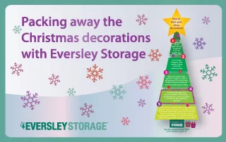 How to pack away Christmas decorations tidily